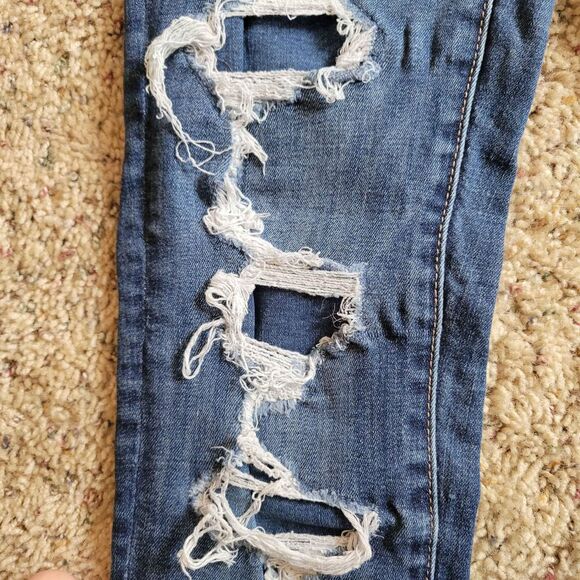 Women's Size 2 American Eagle Super Hi Rise Jeggings - Picture 3 of 7